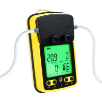 【Life工具】四用氣體偵測器 含採樣泵 氣體安全檢測 工作環境檢測 有毒氣體檢測 氣體洩漏(130-GD4AP)
