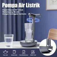 Pompa Air Galon Elektrik / Dispenser Portabel Otomatis dengan Portable 6 Level Takaran Preset Senyap