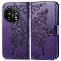 2023 Butterfly Wallet Case for Oneplus 11 5G 2023 Luxury Cover Leather Book Armor One Plus 10T ACE Pro 10 T 8 9 Pro 7 9R 8T 7T F