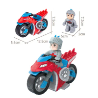 Paw Patrol Rescue Knights Ryder Captain With Patrulla Canina Anime Action Figure Patrol Car Combination Kids Patchwork Toys Gift