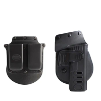 Tactical Holster for Glock 17 19 22 26 31 Pistol Holsters Airsoft Case with Clip Pouch