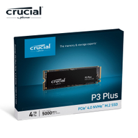 美光 Micron Crucial P3 Plus 4TB P3P M.2 PCIe 2280 SSD 固態硬碟 4000GB