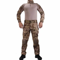 Gen2 BDU Tactical Uniform Combat Shirt Pants Ghillie Suit Men Kryptek Highlander Camo Airsoft Sniper Training Hunting Clothes