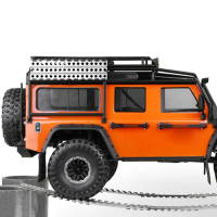 โลหะรถปีนเขา, 2 ชิ้น, สลิป 1/10, รถติดตาม RC, กระดานบิน�หนีภัย, เข้ากันได้กับ Trx4 Defender, Bronco,