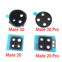 New For Huawei Mate 20 30 Pro 20 Lite Back Camera Glass Lens Cover with Frame Holder Replacement Part