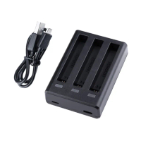 【RUIGPRO睿谷】Insta360 ONE X2 USB電池充電器(三充槽)