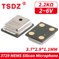 5Pcs/Lot 3729 MEMS SMD Mics 3.7*2.9*1.1mm Sensitivity 42dB Analog Signal Silicon MIC Condenser Microphone SMT Mic Top Sound