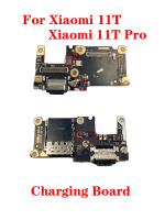 Original สำหรับ Xiaomi 11T Mi11T Pro 5G USB ชาร์จพอร์ตซิมการ์ดสล็อต Mic Board Tail Plug Mainboard จอ
