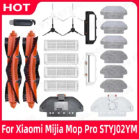 Main Side Brush Mop Cloth HEPA Filter For Xiaomi Mi Robot Vacuum Mop Pro STYJ02YM Mijia Vacuum Cleaner Replacement Accessories