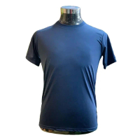 Hakka.Clo Unisex Adult The Best Ever Round Neck Plain Microfiber T-Shirt Jersey T Shirt (Anti-Bacter