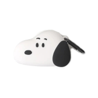 Peanuts史努比矽膠小收納包-Norns Original Design Snoopy Olaf airpods 耳機包#Snoopy側臉-Snoopy側臉