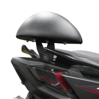 【XILLA】KYMCO RCS Moto 150 專用 快鎖式強化支架後靠背 靠墊 小饅頭 靠背墊(後座靠得穩固安心又舒適!)
