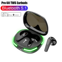Original Pro 6 TWS Bluetooth Earphones In-ear Stereo Noise Cancelling Earbuds with Mic Wireless Headphones Bluetooth Headset