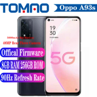 OPPO A93s 5G Cell phone 8GB RAM 128GB 256GB ROM Octa Core Dimensity 700 6.5" 90Hz 5000mAh 18W 48MP Rear Three Camera Android 11