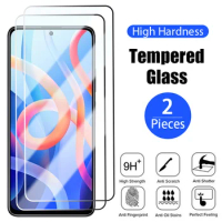 2PCS Screen Protector Glass For Redmi Note 9 Pro 10 11 9S 10S 11S 9T Protective 9A 9AT 9C NFC Film