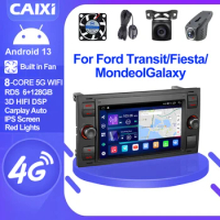 CAIXI 2 Din Android Autoradio Stereo gps Carplay Car Radio Multimedia Video For Ford Focus 2 Mondeo S C Max Kuga Fiesta Fusion