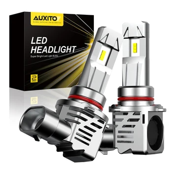 AUXITO 2Pcs 9006 HB4 LED Canbus Headlight Bulbs Super Bright 100W 20000LM  6000K HB5 9007 H4 LED hi/low Head Lamp H11 H8 9006 HB3 - AliExpress