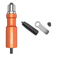Electric Insert Rivet Nut Gun Pop Riveting Drill Tool Cordless Adaptor Nozzle Riveted Pneumatic Blind Rivet Adapter