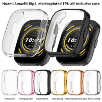 PC Protective Case Glass For Amazfit Bip 5 Full Screen Protector Cover Bumper For Huami Amazfit Bip 5 3 Pro Bip U Pro Bip5 Cases