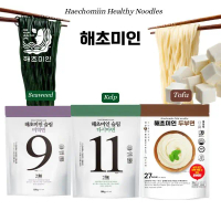 Haechomiin Korea Seaweed Noodles 9Kcal | 11Kcal | Tofu Noodle Assorted 180g Vegan Healthy Noodles