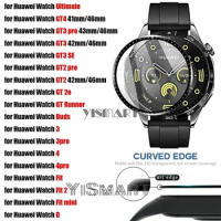 Protective Film for Huawei Watch GT4 GT3 GT2 pro Screen Protector Film for Huawei Watch Ultimate / GT Runner / Watch 4 3 Fit