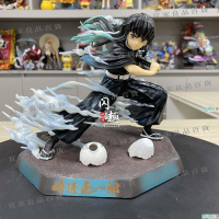【宜家良品百貨】港版 鬼滅之刃簡刻 九柱系列 霞柱 時透無一郎 手辦GK動漫模型擺件