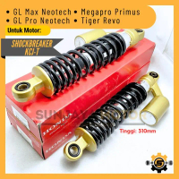 ready - shockbreaker tabung original honda kcj shock belakang tiger revo megapro primus gl pro neote