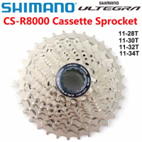 SHIMANO Ultegra CS R8000 HG800-11 Road Bike Freewheel 11speed 11-25T 11-28T 11-30T 11-32T 11-34T R8000 HG800 Cassette Sprocket