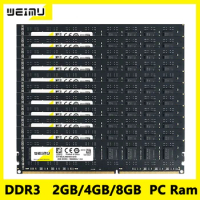 Wholesale 10Pcs DDR3 DDR3L 2GB 4GB 8GB Memory Ram PC3 PC3L 1066 1333 1600Mhz 240Pin 8500 10600 12800 UDIMM Desktop Memories Ram
