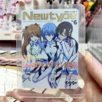 Ayanami Rei Kari Shinji Asuka Langley Soryu Figure Memorial Collection Magazine Cover Boutique Flash Card Anime Periphery Gift