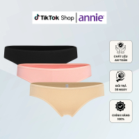 Combo 3 Quần lót nữ trơn vải lụa 4 chiều Signature annie QE837 form basic trẻ trung năng động, thoán