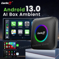 CarlinKit Android 13 Tv Box 8 Core CarPlay Android Auto Wireless Adapter Support Toyota Youtube Netfilx IPTV Spotify