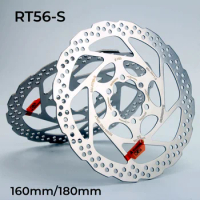 ZEROING RT56-S 6 Bolt Brake Disc Mtb Road Bike Folding Bicycle Rotor 160mm 180mm Efficient Cooling Stainless Steel Disc Malaysia