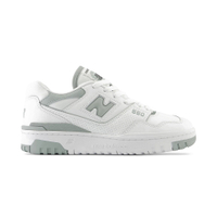 (福利品出清品] New Balance NB550 復古 B楦 女 淺綠白 白鞋 皮革 休閒 BBW550BG