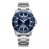 Alexandre Christie Jam Tangan Pria Alexandre Christie AC 6678 ME BTUBU Men Blue Dial Stainless Steel
