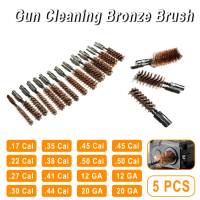 【Trystal】 Set 5 berus lubang tembaga untuk pistol dan senapang, saiz .30 cal, .17 cal, .22 cal dan 9