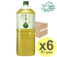 KIRIN[原箱] 生茶 綠茶 2L x 6支 產品隨機出貨