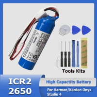 XDOU New High Quality 3000mAh ICR22650 Battery For Harman/Kardon Onyx Studio 4 + Tool
