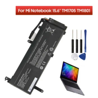 New Replacement Battery G15B01W For Xiaomi Mi Notebook 15.6" TM1705 TM1801 GTX1050Ti/1060 171502-AK/AN/AA/I 3620mAh