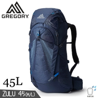 【GREGORY 美國 45L ZULU 45 登山背包《榮光藍M/L》】145292/雙肩背包/後背包/輕便背包/休閒