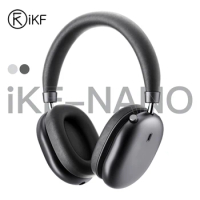 iKF Nano Ai Active Noise Cancelling Headphones ,140H Playtime, Wireless/Wired, Bluetooth Headset wit