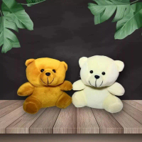 BONEKA TEDDY BEAR MINI UKURAN S 15CM BONEKA KECIL BUKET HAMPERS BAHAN VELBOA LUCU GIFT KADO HADIAH H