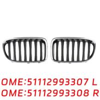 Suitable for BMW X1 E84 16d 28iX 18dX 20d 23dX 20iX Front decorative grille Left 51117347667 Kidney Grille electroplating right