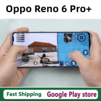 Official Oppo Reno 6 Pro+ Plus 5G Mobile Phone 65W Charger 6.55" 90HZ Full Screen Fingerprint 50.0MP 5 Cameras Snapdragon 870