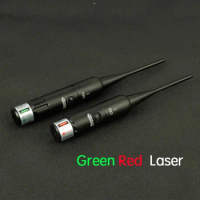 Red Green Laser Bore Sight Kit for Pistols/Rifle/Shotgun Laser Boresighter Collimator Zeroing Scope For .177 to .54 Caliber