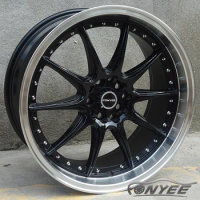 1PCS 18 inch 5x100 5x114.3 ET35 CB73.1 car rims wheel modified aluminum alloy rim for Nissan Teana Honda Accord Toyota Crown