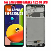 AMOLED for Samsung Galaxy a32, 4g, a325, touch screen, digitizer, replacement parts, Samsung a32
