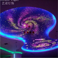DIY Beautiful Ceiling Decorative LED Optical Fiber Sky Star Suction Top Lights Ceiling Light