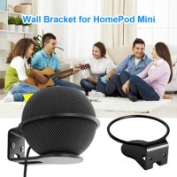 For Apple HomePod Mini Wall Mount Metal Holder Bracket with Mounting Hardware