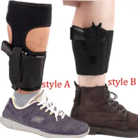 Ankle Holster for Concealed Carry Fits: SIG P365, Glock 43 26 19, Ruger LCP LC9, Springfield Hellcat XDS, M&amp;P Shield 9mm . 380